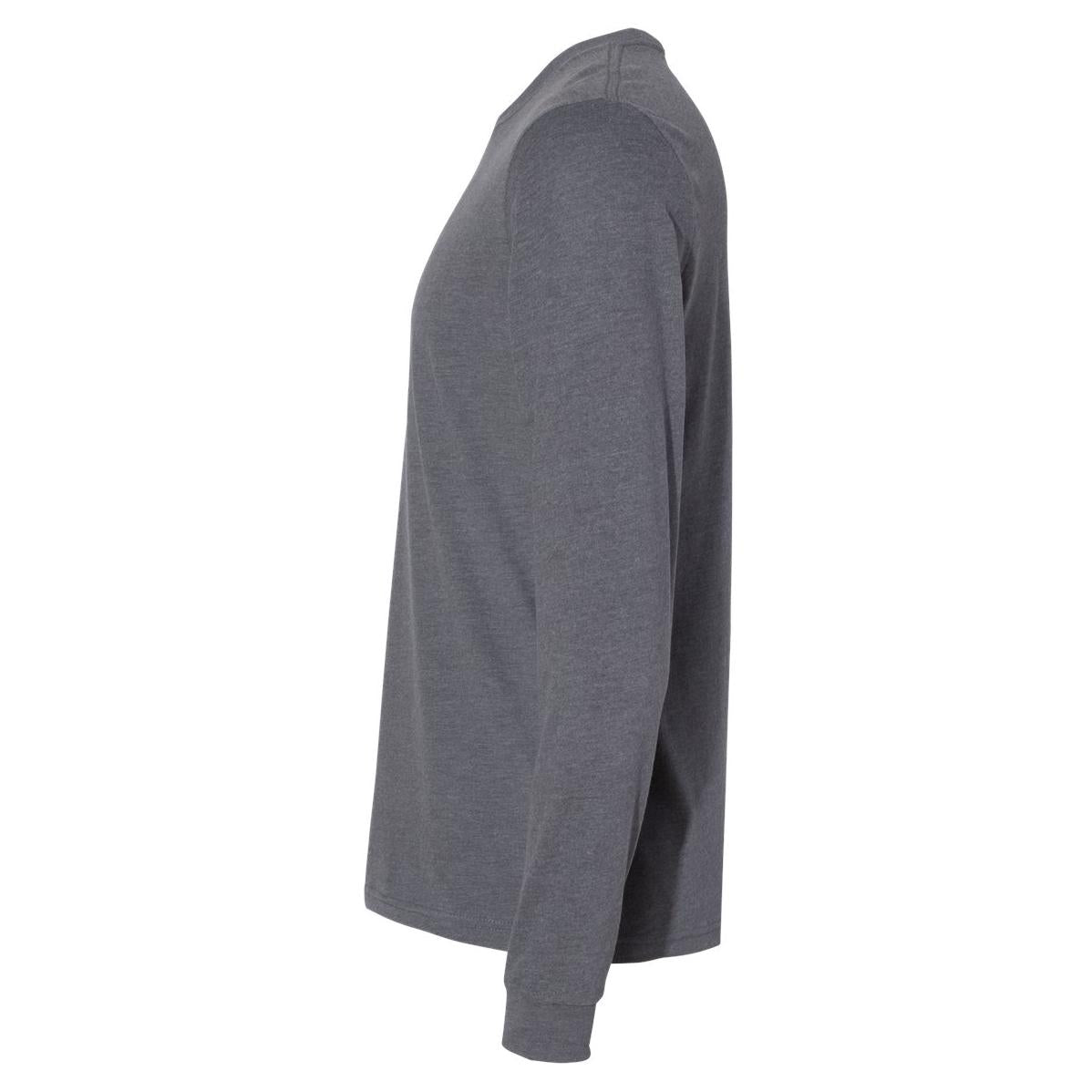 Black Sueded T-Shirt - Next Level - Long Sleeve Soft