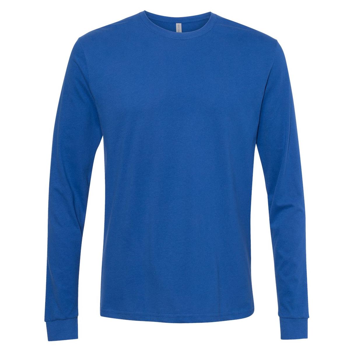 Black Sueded T-Shirt - Next Level - Long Sleeve Soft
