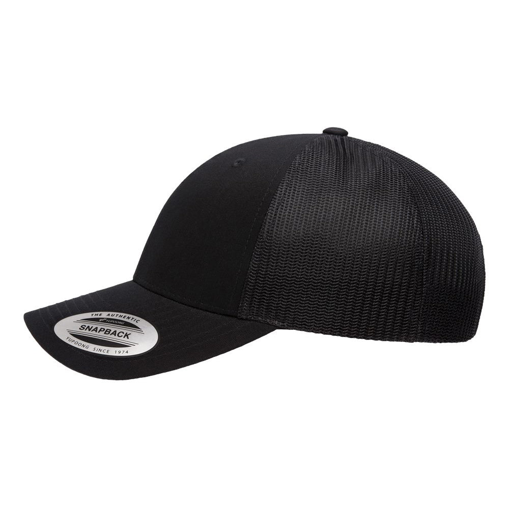 Black/White Ball Cap - YP Classics - Snapback Style