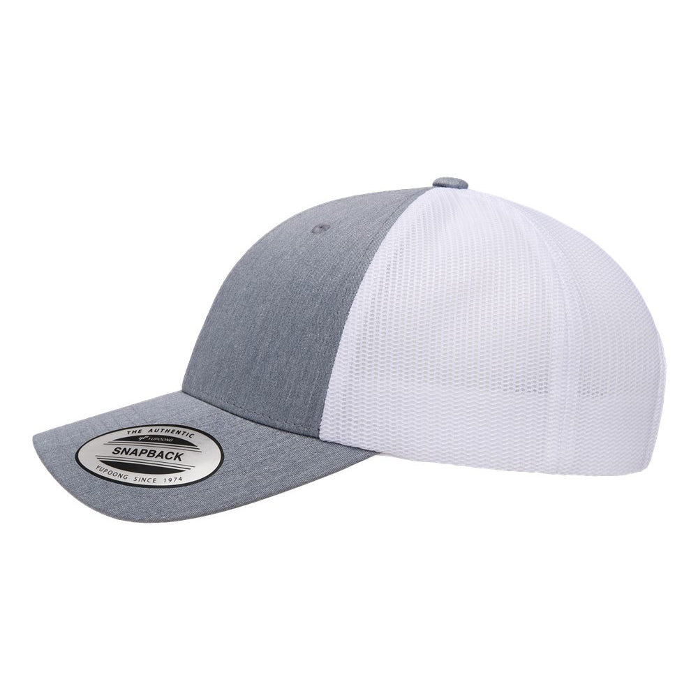 Black/White Ball Cap - YP Classics - Snapback Style