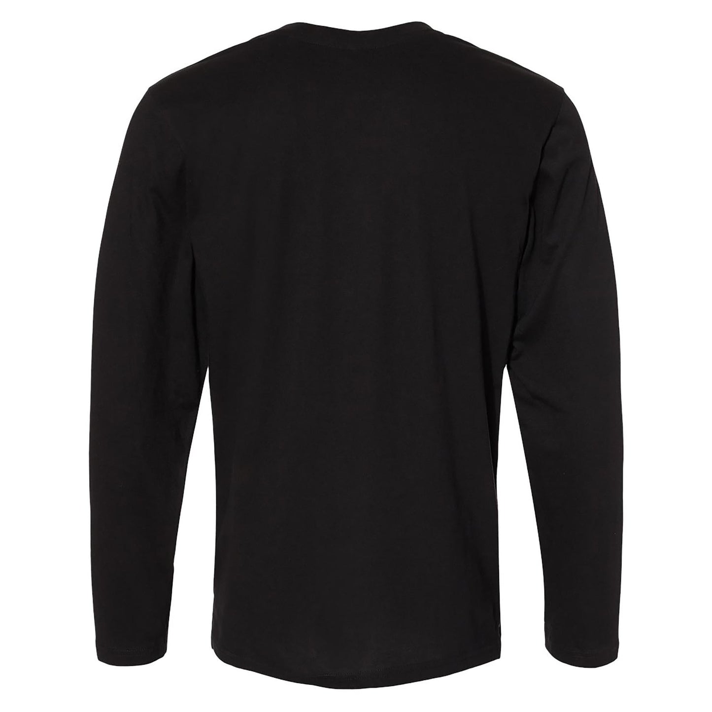 Black T-Shirts - LAT - Fine Jersey Long Sleeve