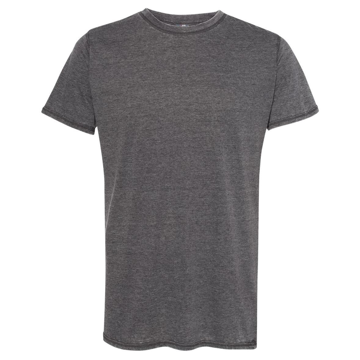 Twisted Black T-Shirts - J. America - Unique Burnout Jersey