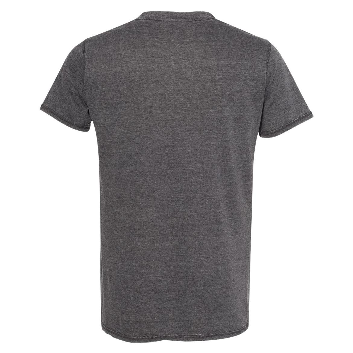 Twisted Black T-Shirts - J. America - Unique Burnout Jersey