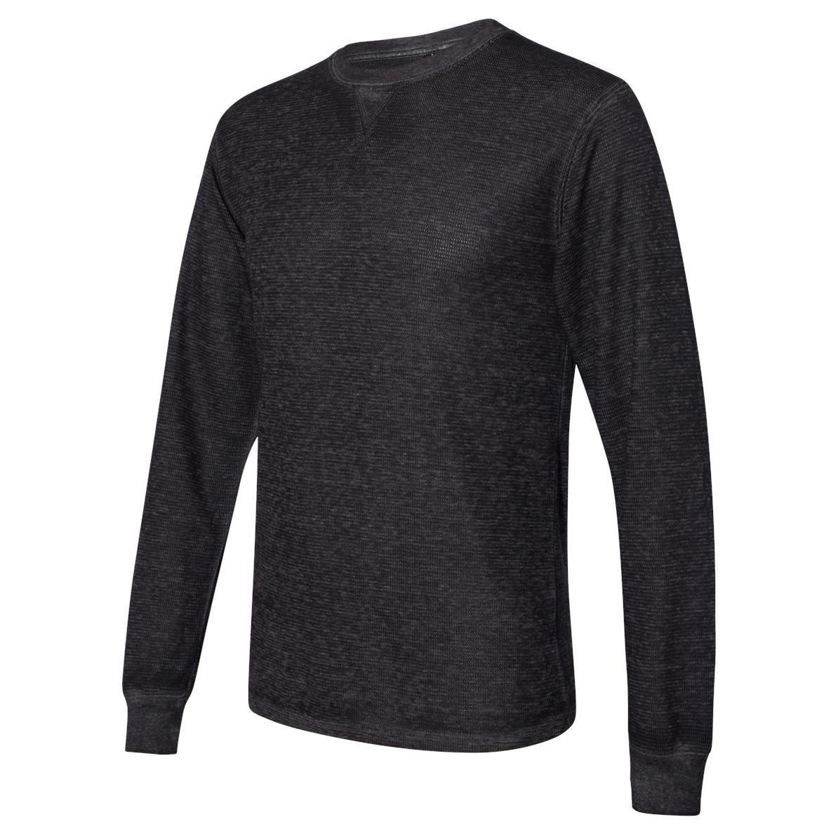 Twisted Black T-Shirts - J. America - Unique Acid-Washed