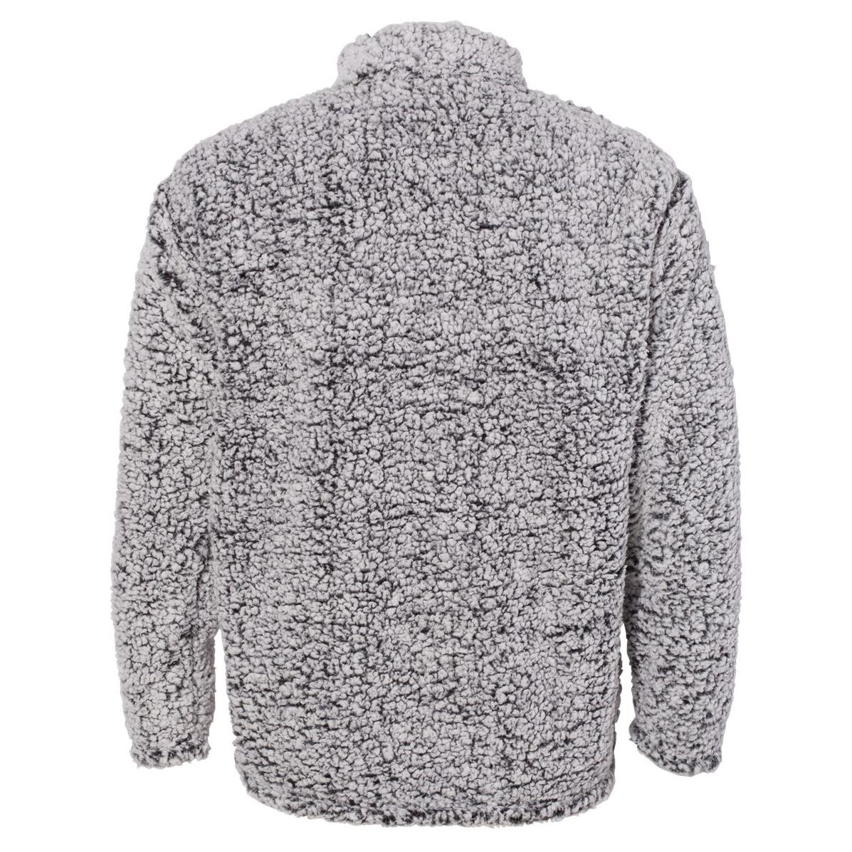 Black Heather Sweatshirt - J. America - Cozy Sherpa