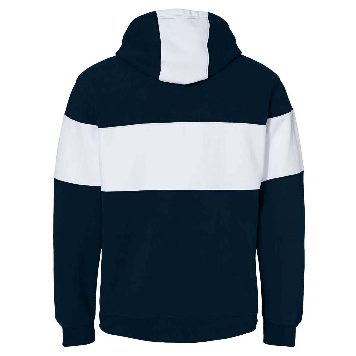 Black Sweatshirts - J. America - Colorblocked Fleece