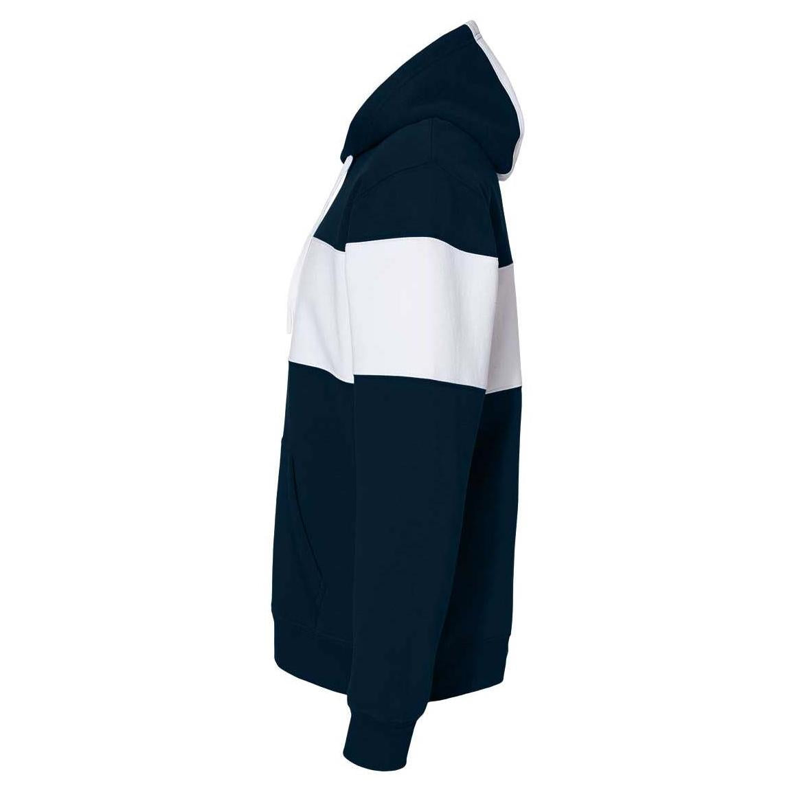 Black Sweatshirts - J. America - Colorblocked Fleece