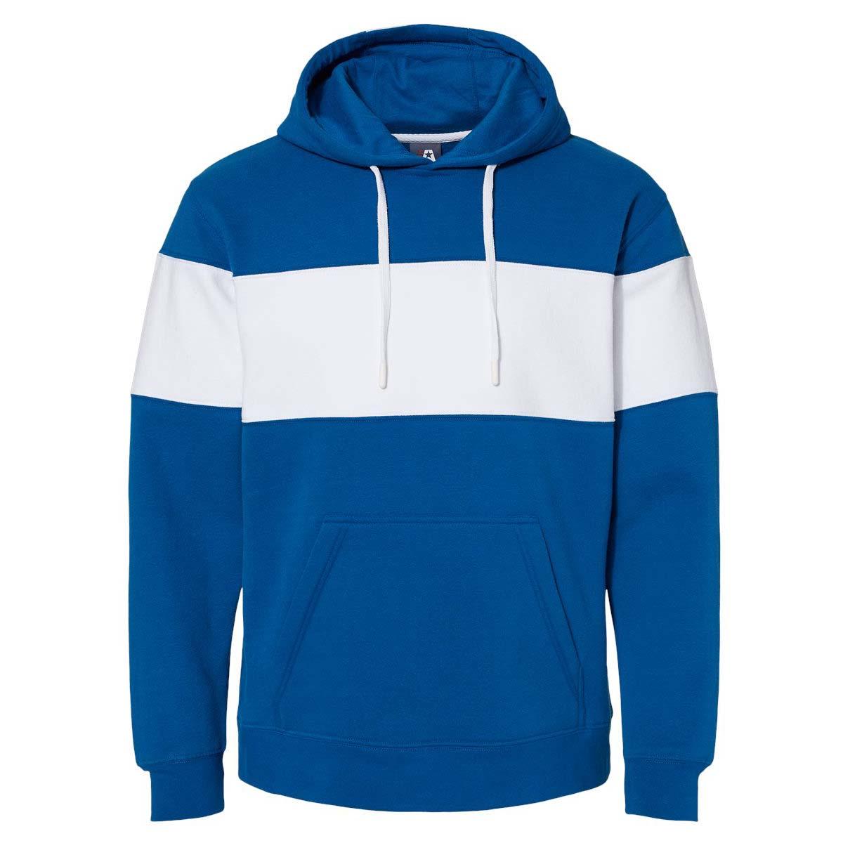 Black Sweatshirts - J. America - Colorblocked Fleece