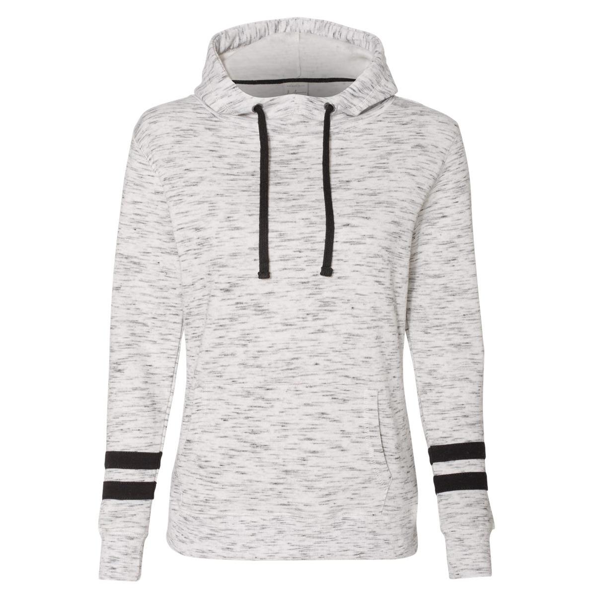 White/Black Sweatshirts - J. America - Soft Fleece