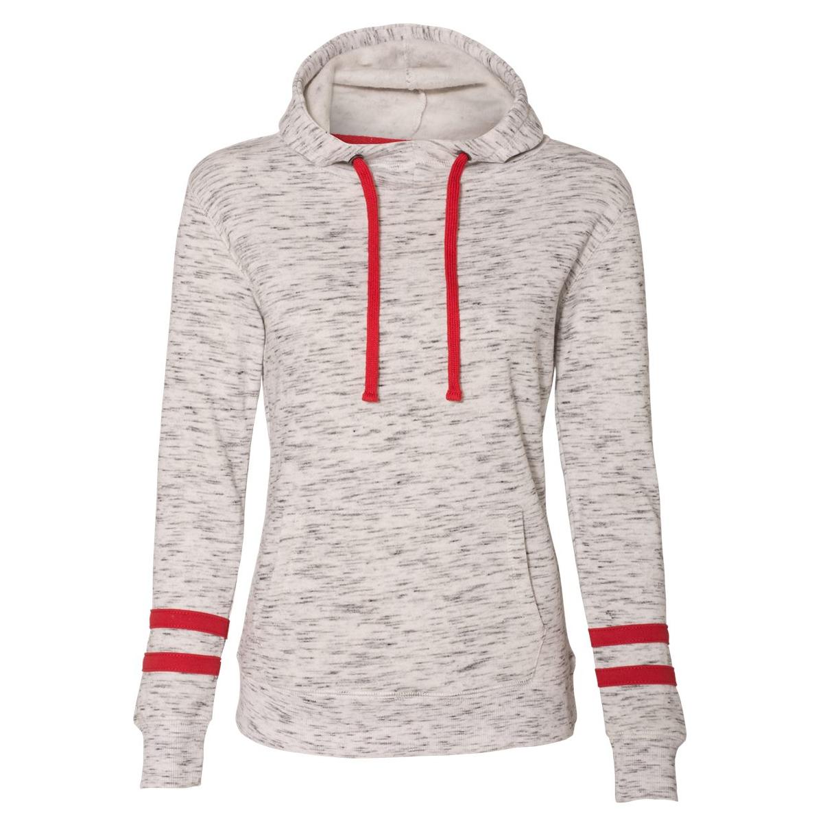 White/Black Sweatshirts - J. America - Soft Fleece