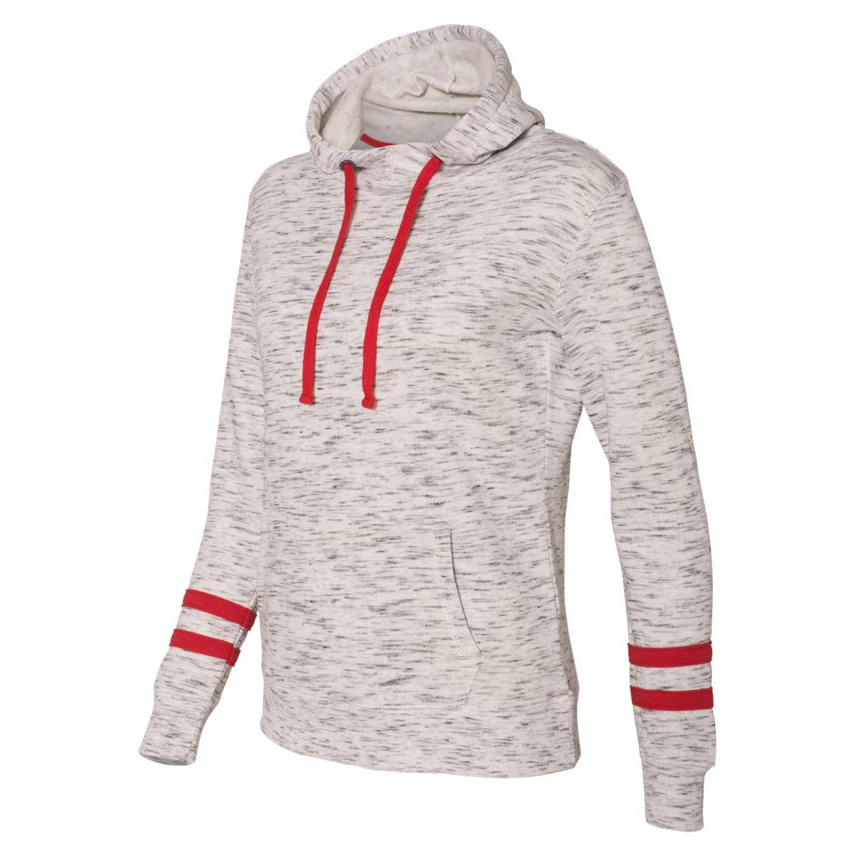 White/Black Sweatshirts - J. America - Soft Fleece