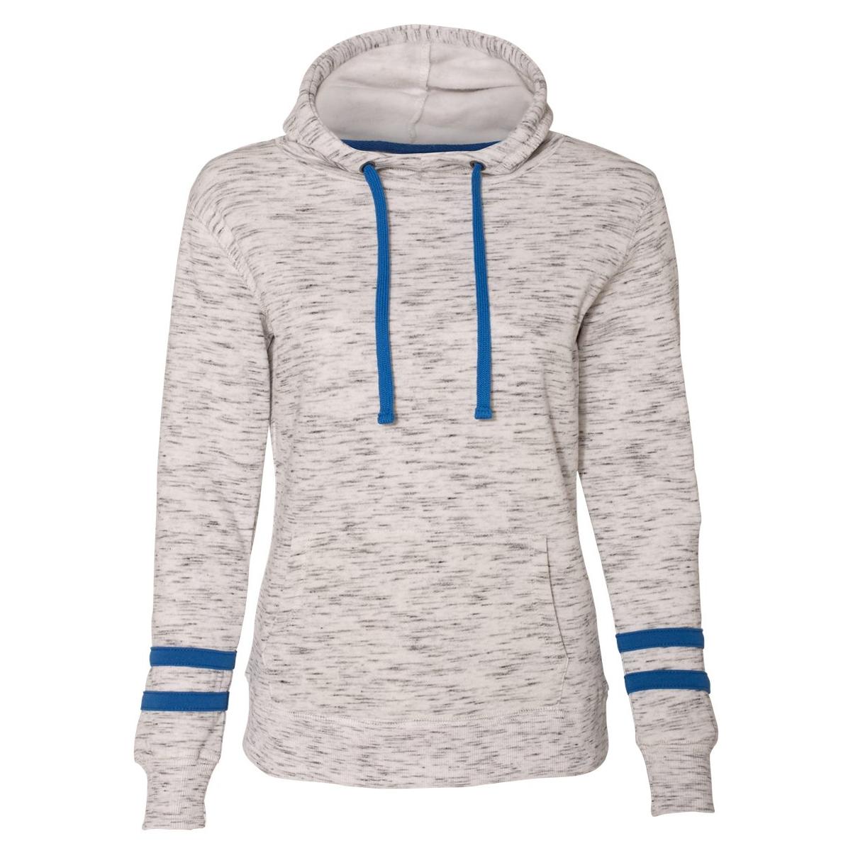 White/Black Sweatshirts - J. America - Soft Fleece