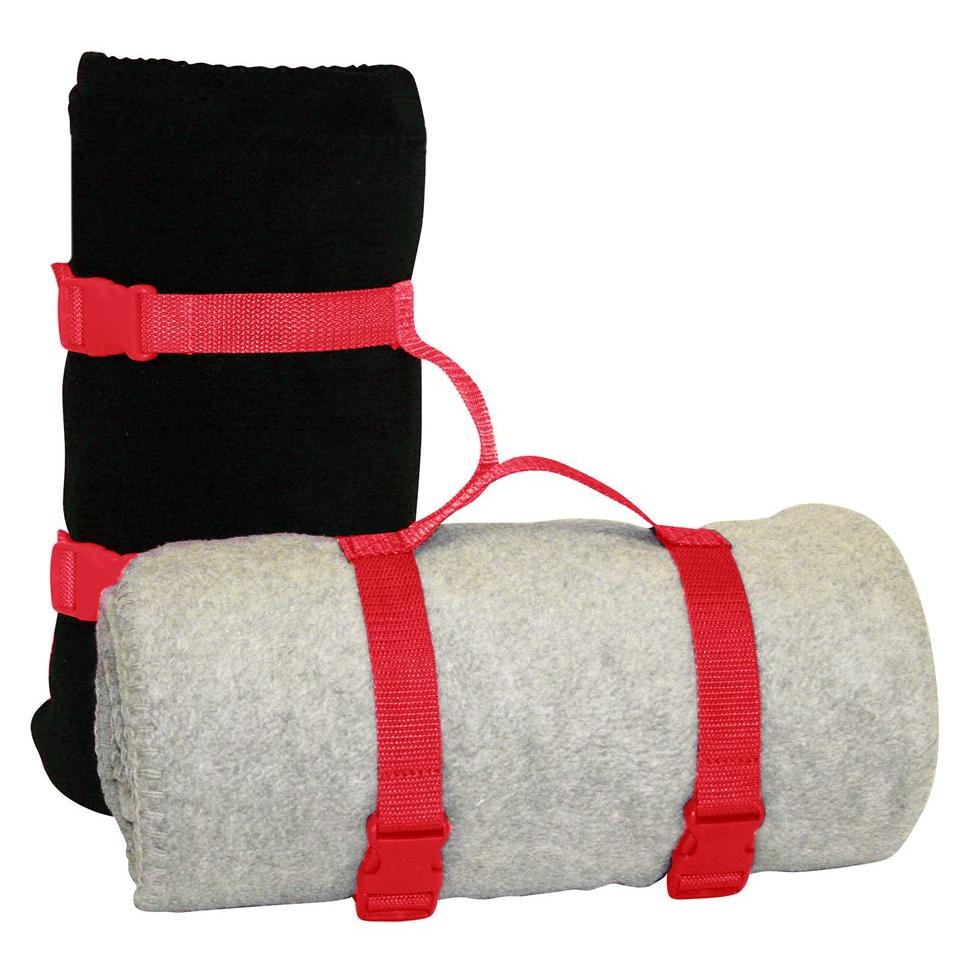 Black Blanket Straps - brand - Adjustable Nylon Straps