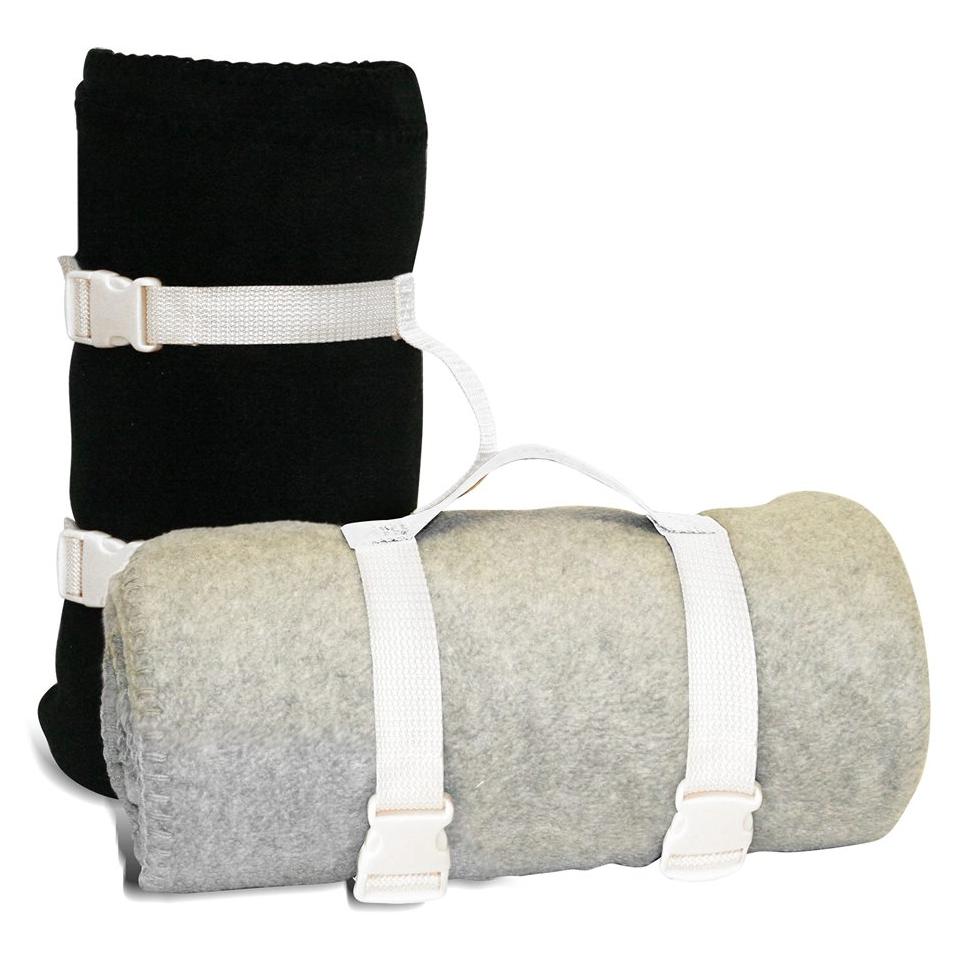 Black Blanket Straps - brand - Adjustable Nylon Straps