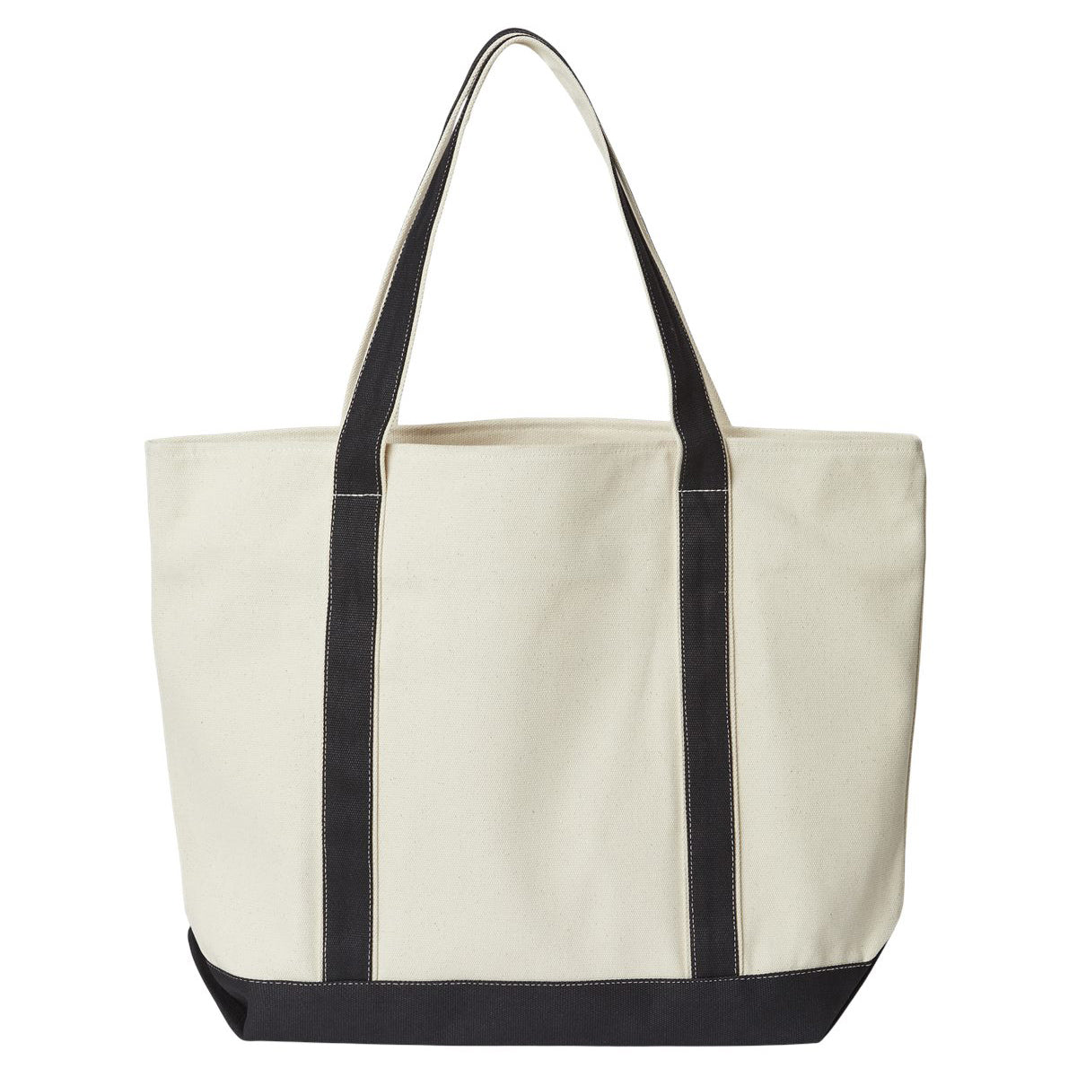Black Tote Bag - Liberty Bags - Heavyweight Canvas