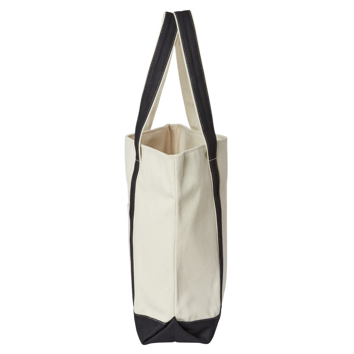Black Tote Bag - Liberty Bags - Heavyweight Canvas