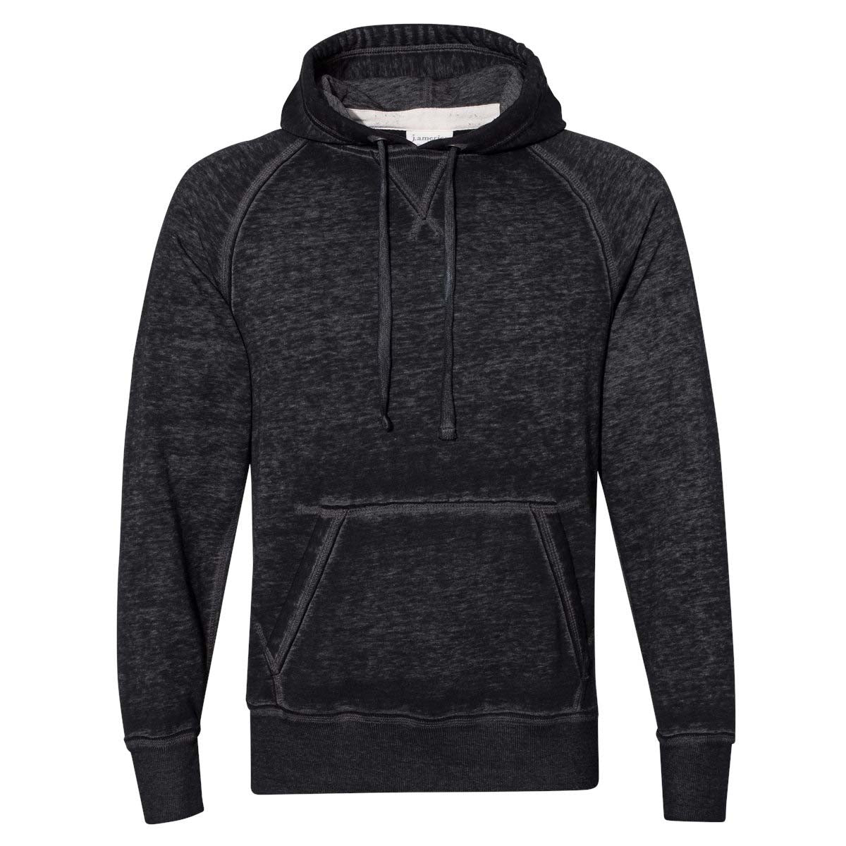 Twisted Black Sweatshirt - J. America - Cozy Fleece