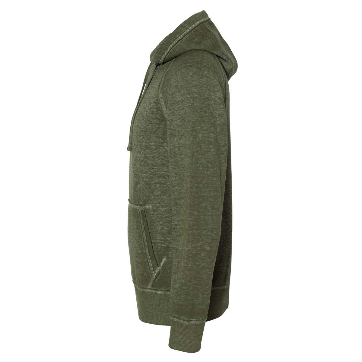 Twisted Black Sweatshirt - J. America - Cozy Fleece