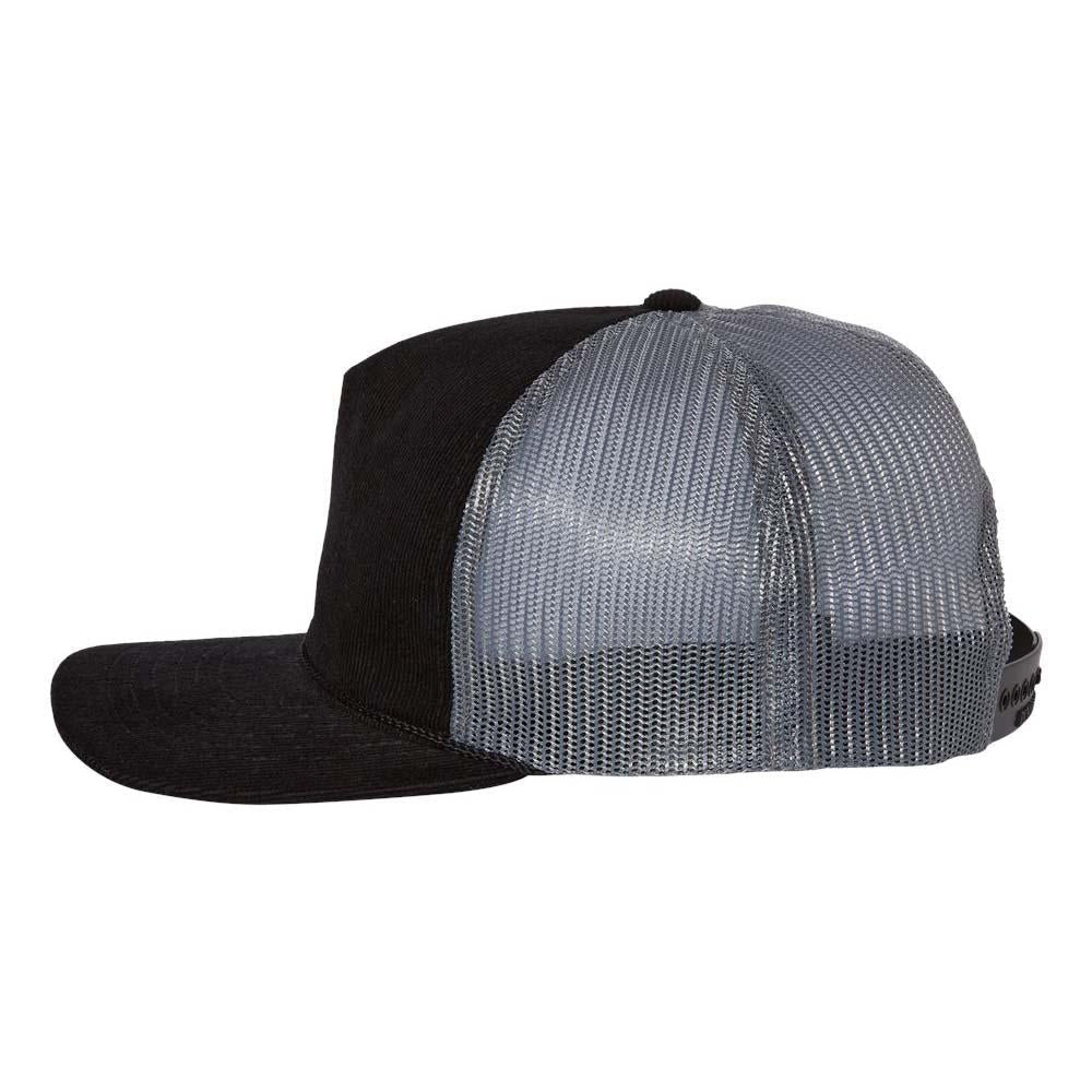 Black/Charcoal Ball Caps - Richardson - Soft Corduroy