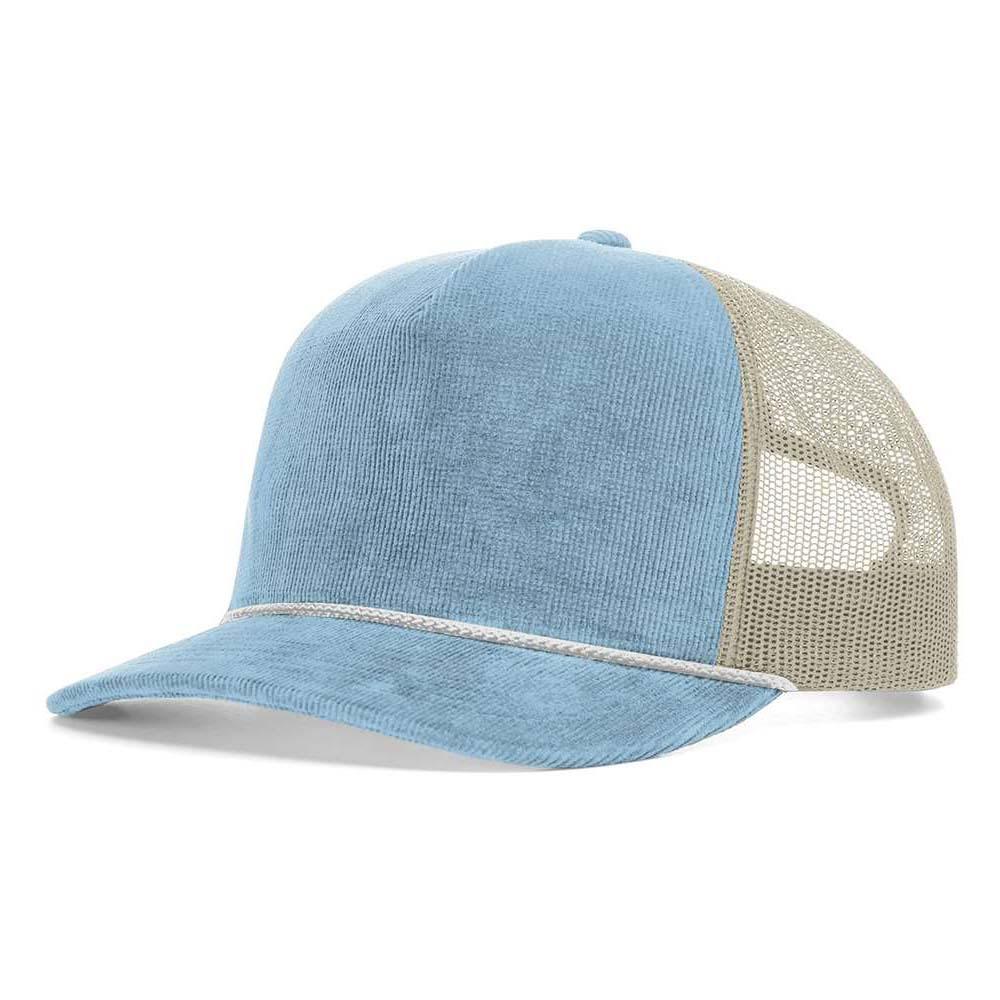 Black/Charcoal Ball Caps - Richardson - Soft Corduroy