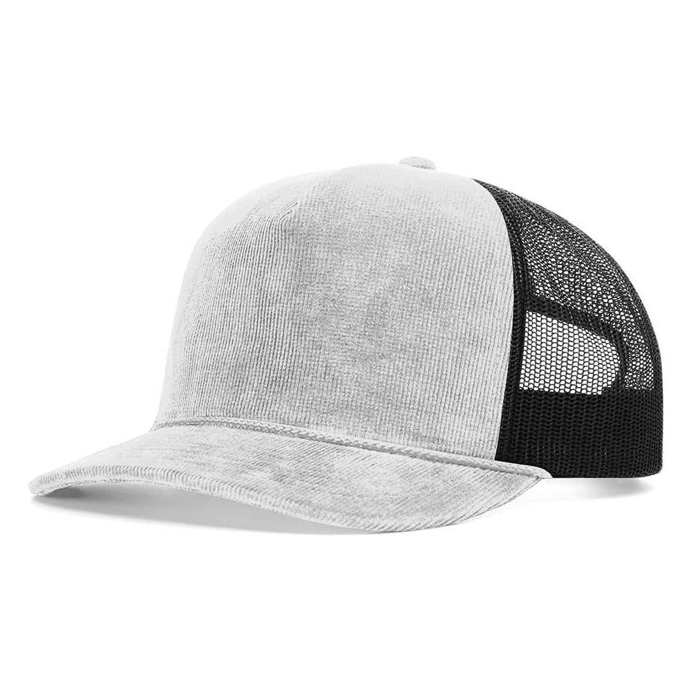 Black/Charcoal Ball Caps - Richardson - Soft Corduroy