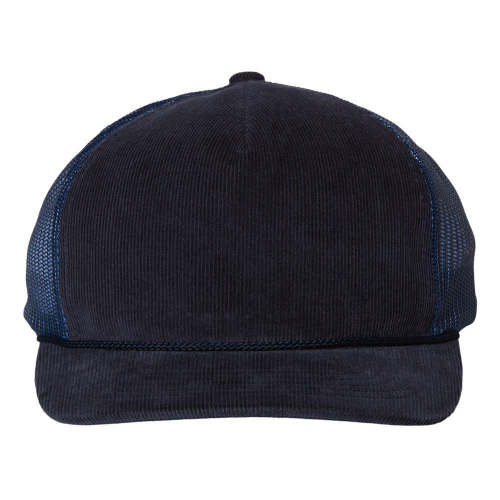 Black/Charcoal Ball Caps - Richardson - Soft Corduroy
