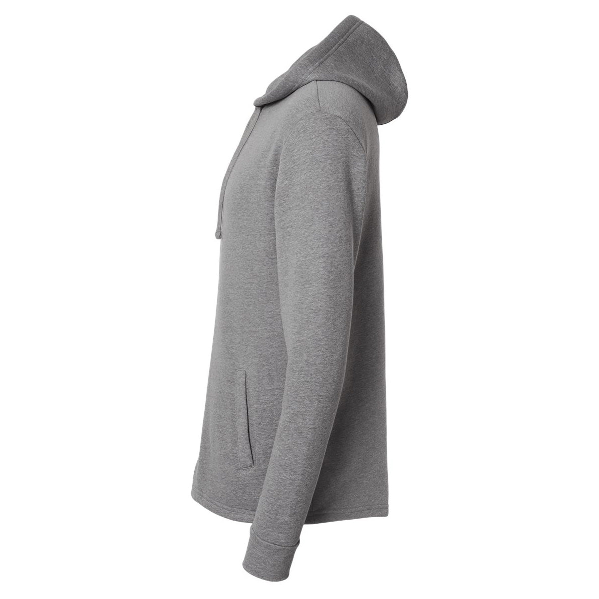Heather Black Sweatshirt - Next Level - Comfortable Fabric