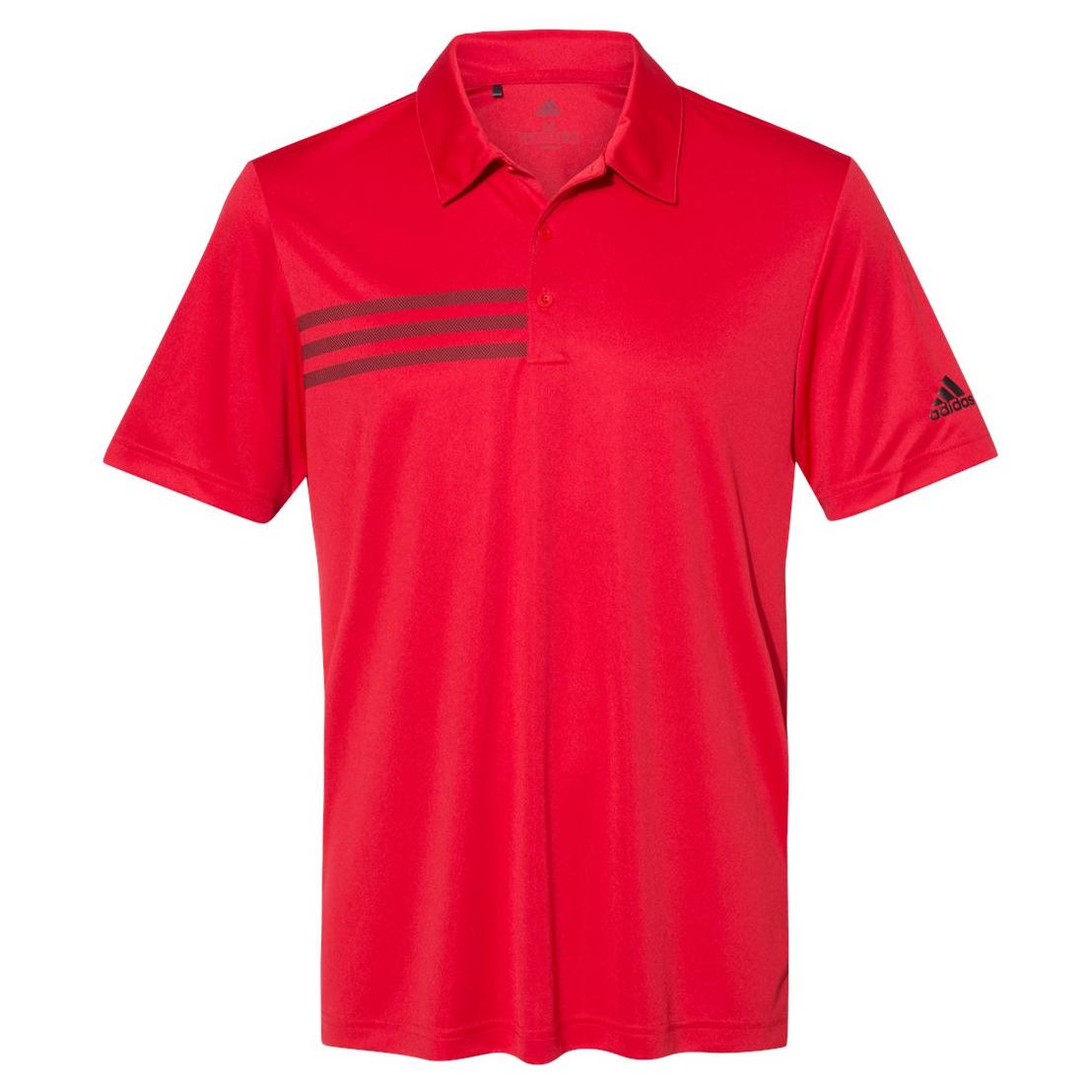 Black/White Polo Shirt - Adidas - Comfortable Fit