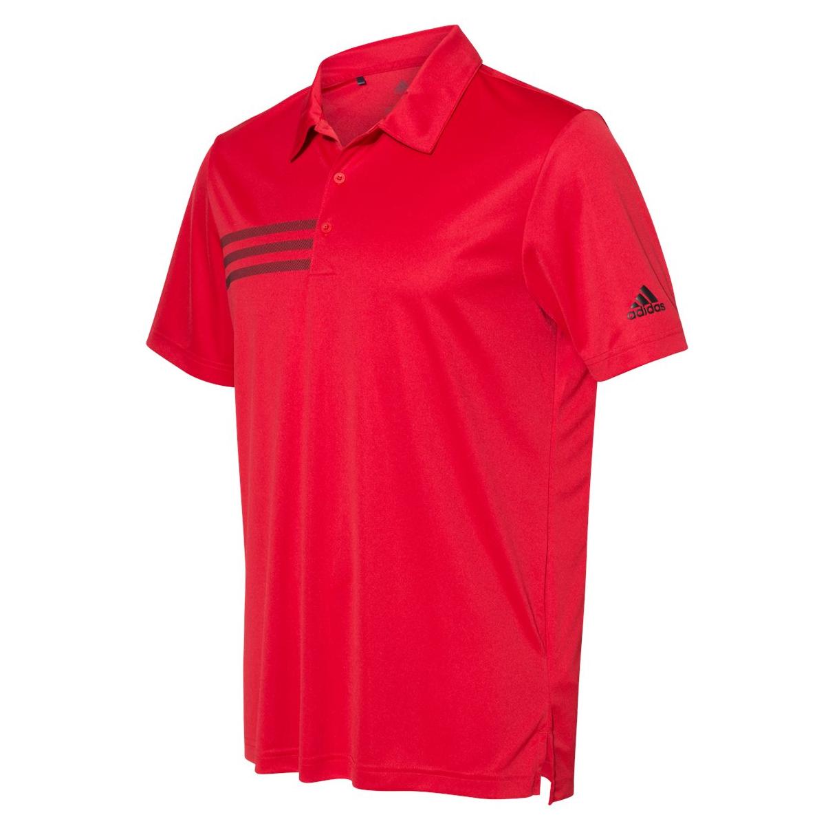 Black/White Polo Shirt - Adidas - Comfortable Fit