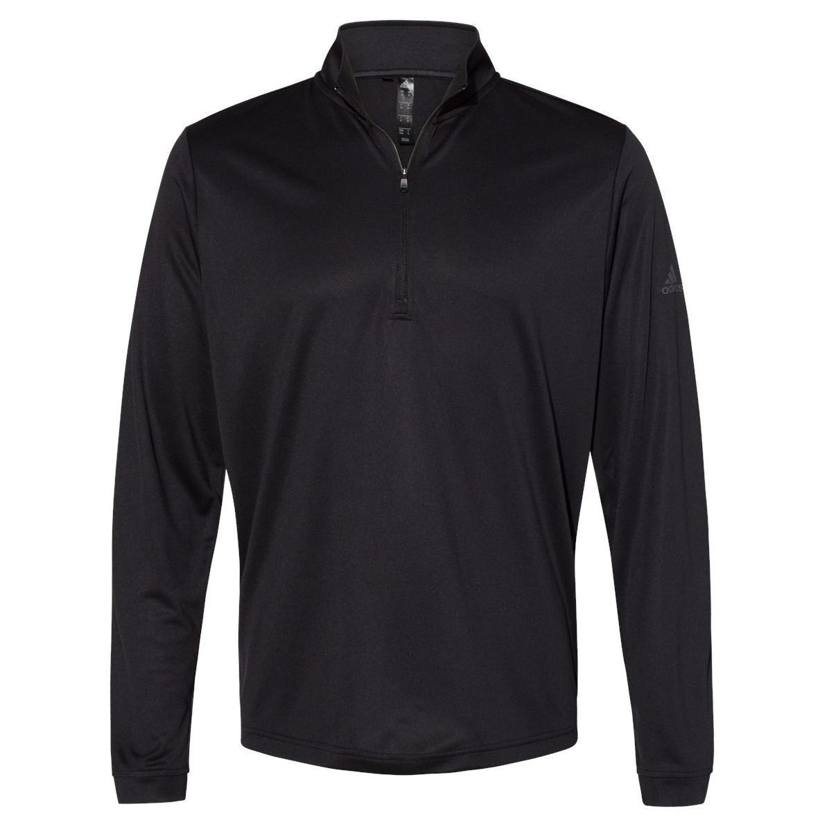 Black Heather Sweatshirt - Adidas - Lightweight Comfort