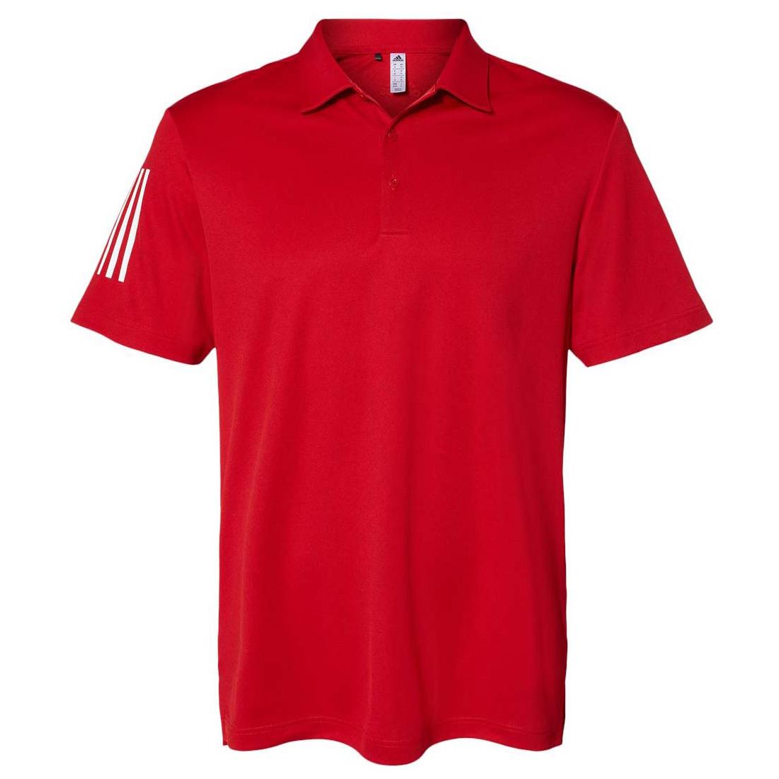 Black/White Polo Shirts - Adidas - Stylish Look - Lightweight