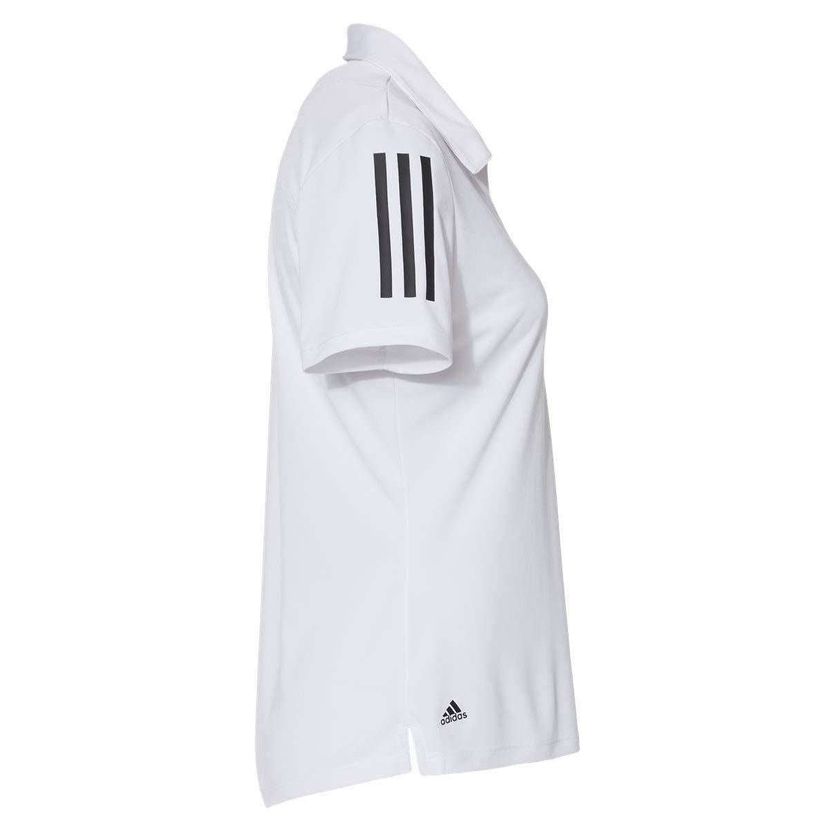 Black/White Polo Shirt - Adidas - Eco-Friendly Fabric