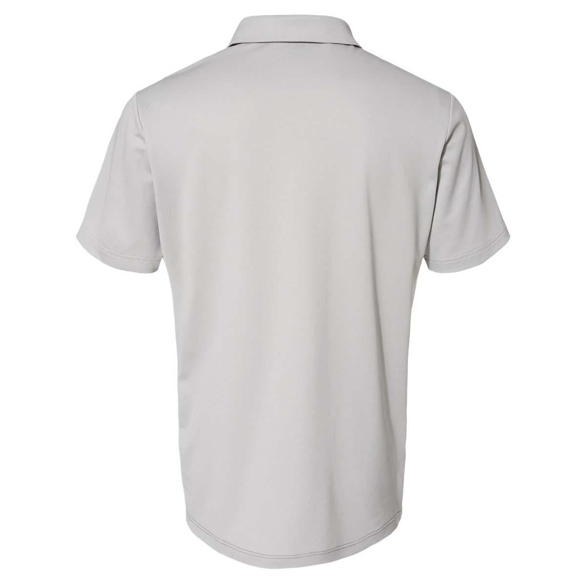 Grey Heather Polo Shirt - Adidas - Modern Fit