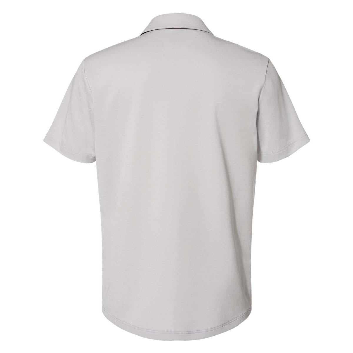 Grey Heather Polo Shirt - Adidas - Modern Fit