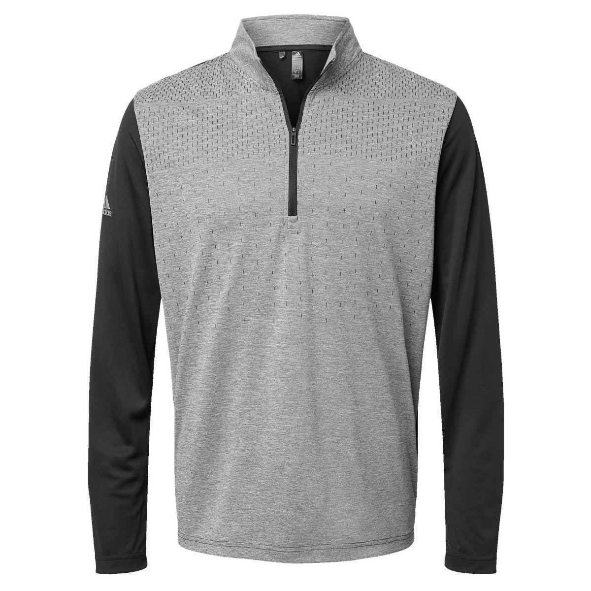 Grey Sweatshirt - Adidas - Moisture-Wicking Fabric