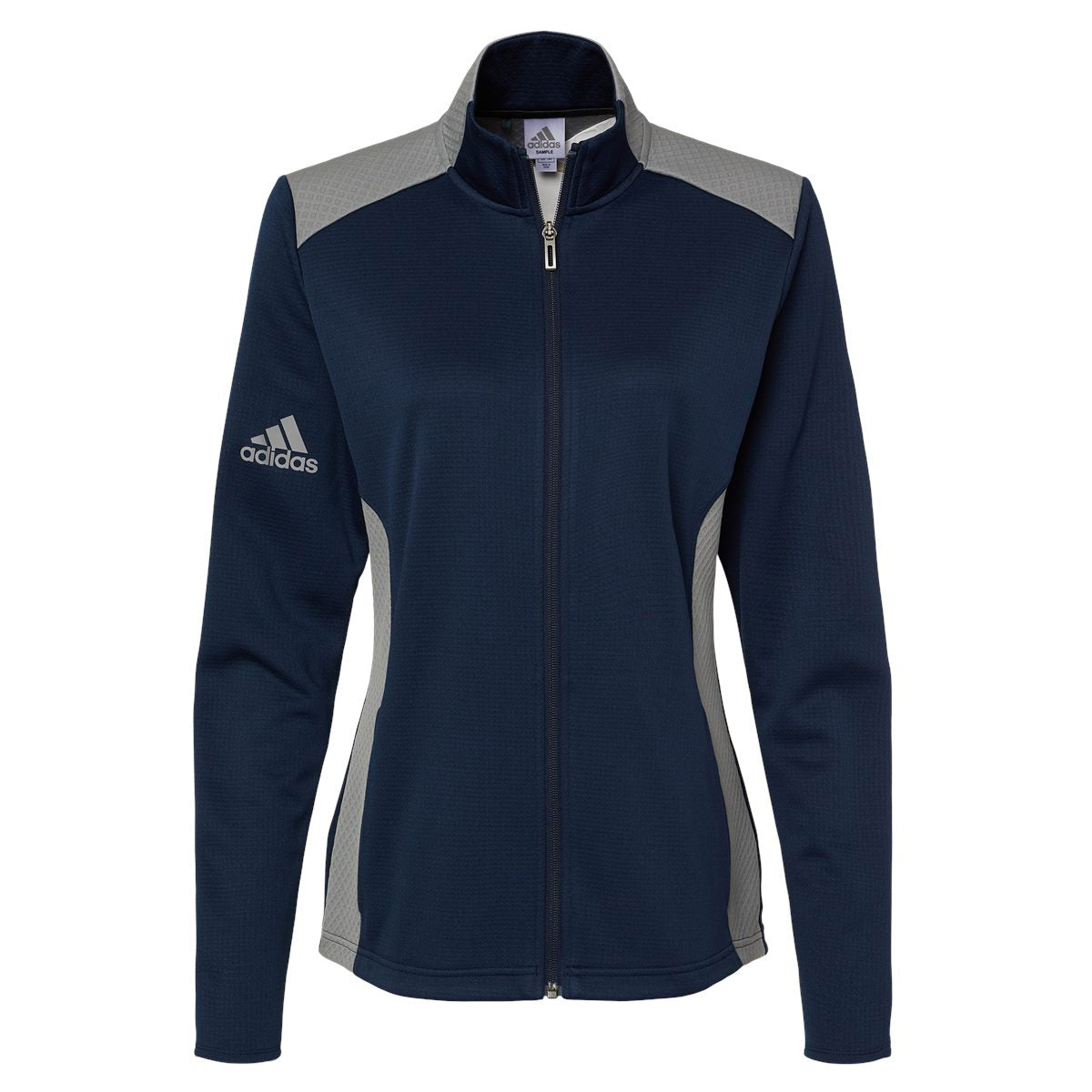 Black/Grey Three Jackets - Adidas - Stylish Full-Zip