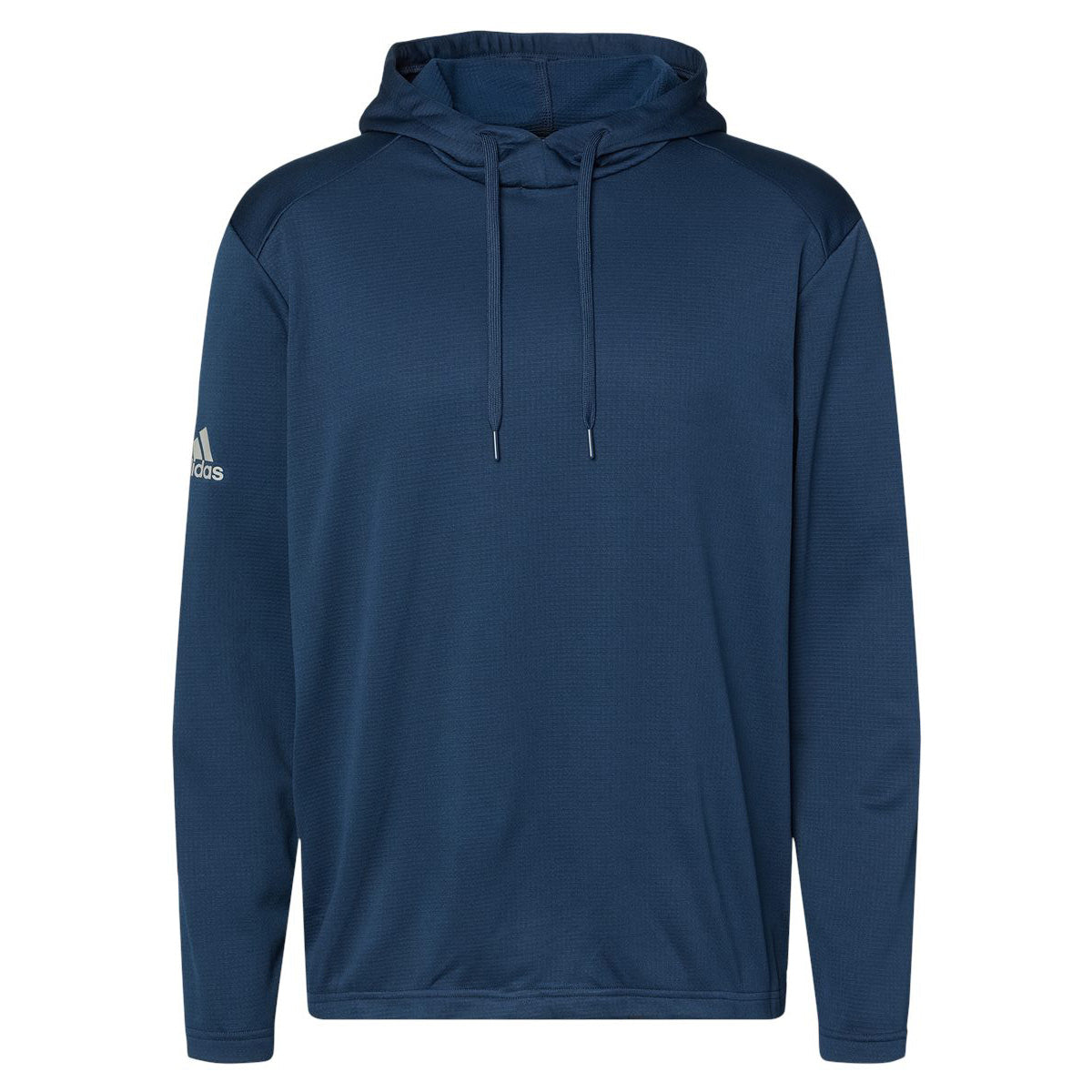 Black Sweatshirts - Adidas - Textured Hoodie Design