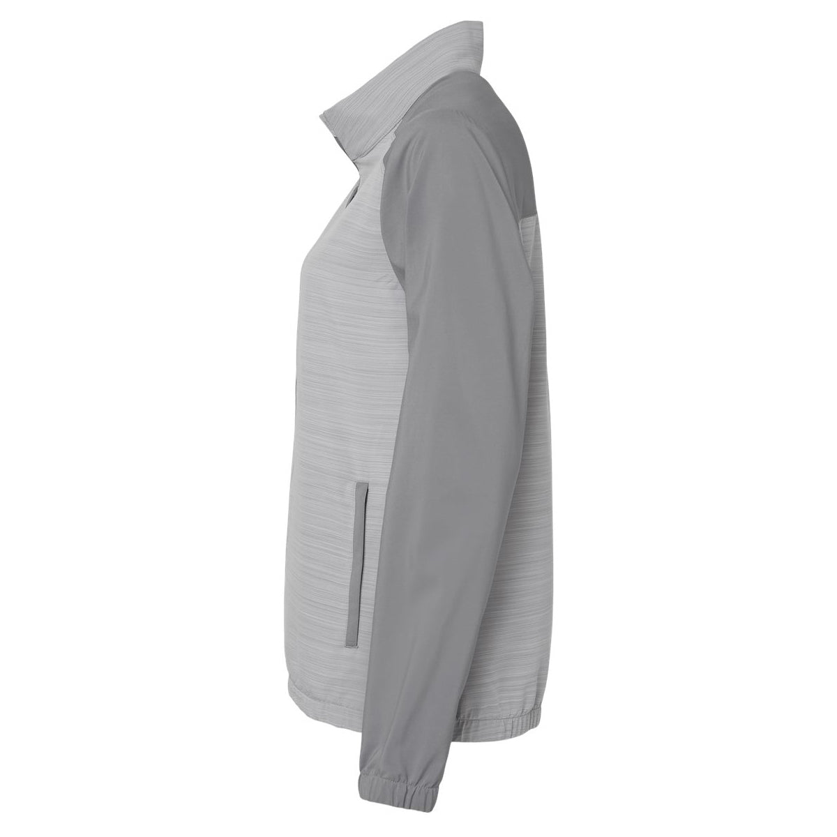 Black Windbreaker - Adidas - Stylish Full-Zip Design