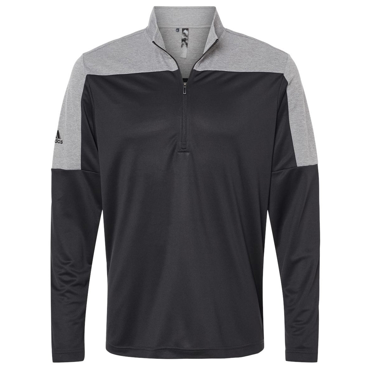 Black/Grey Three Melange Sweatshirt - Adidas - Stylish Design
