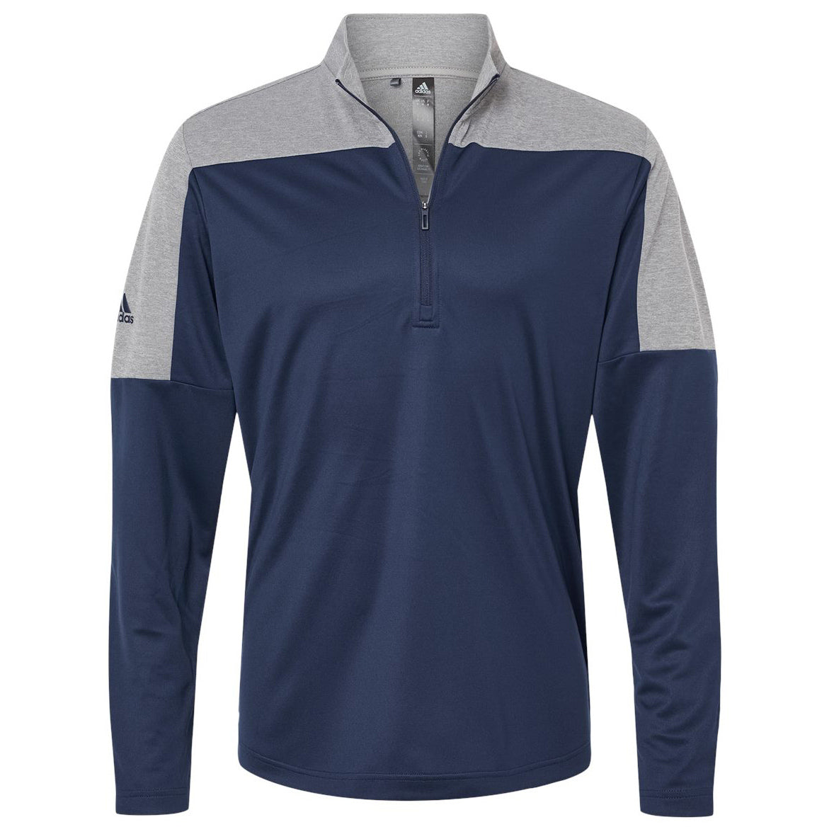 Black/Grey Three Melange Sweatshirt - Adidas - Stylish Design