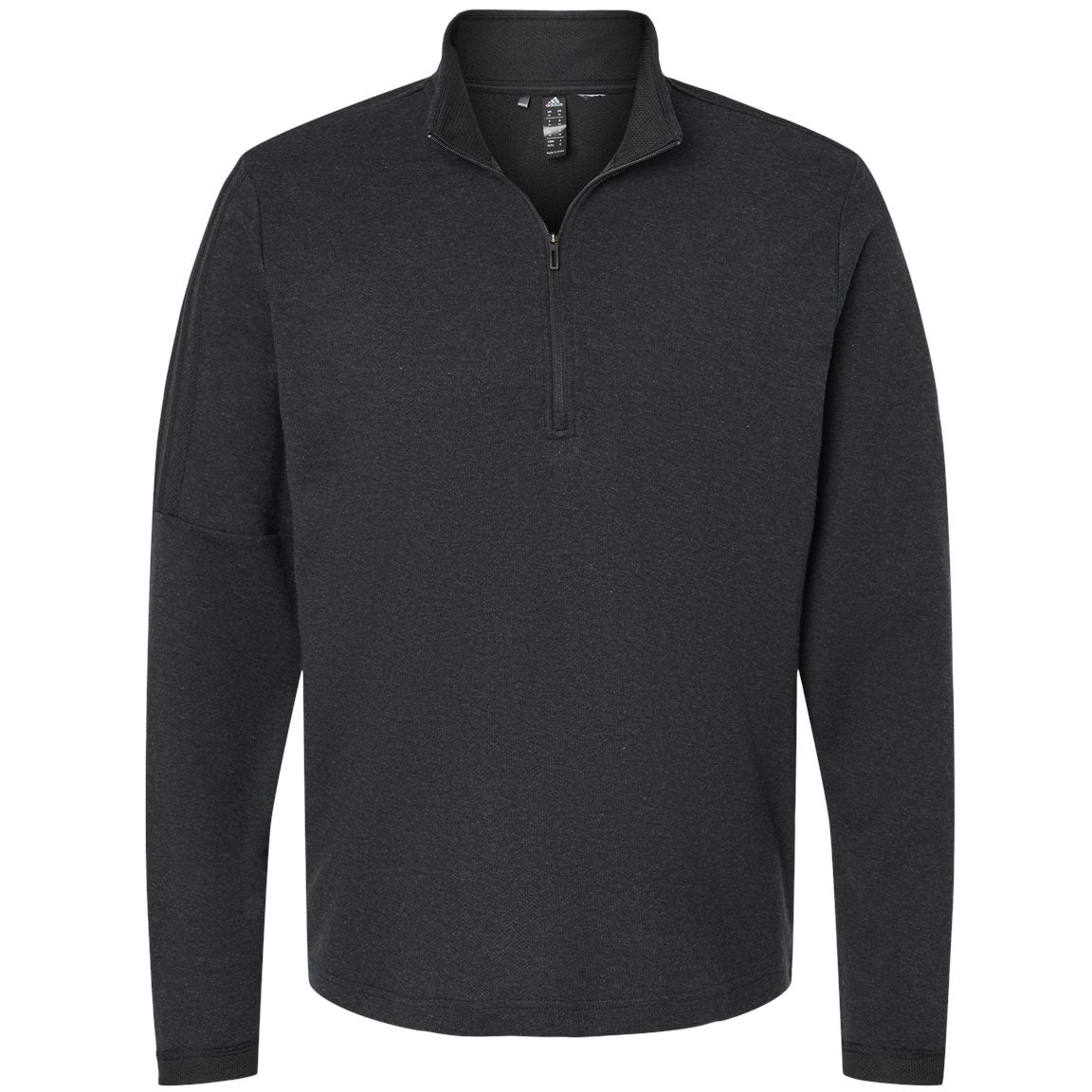 Black Melange Sweater - Adidas - Eco-Friendly Fabric