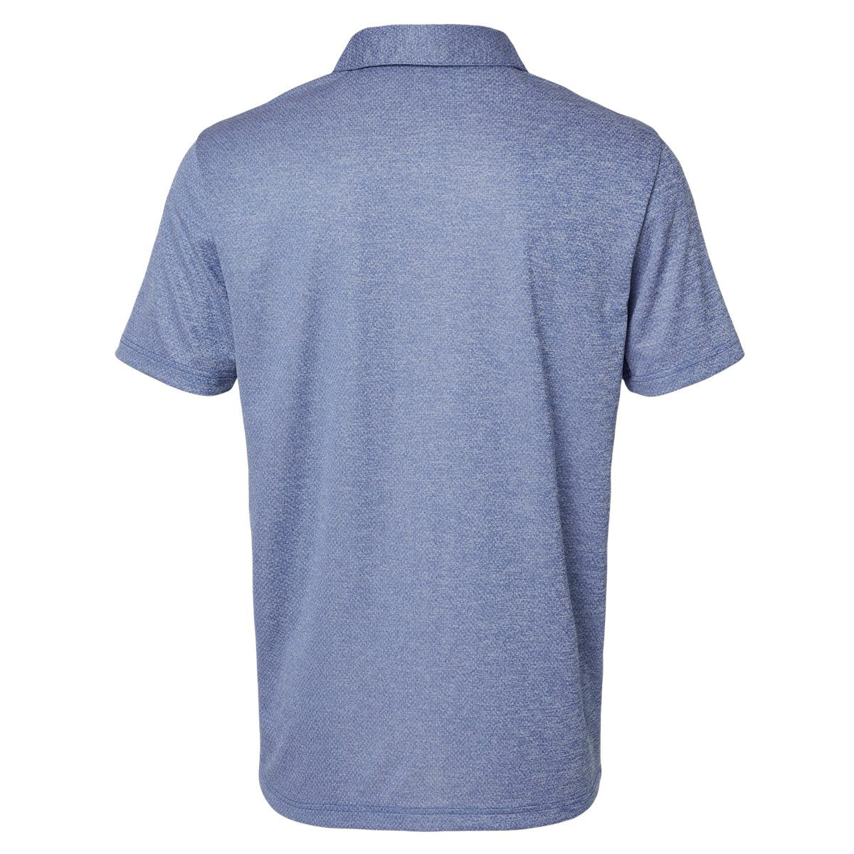 Black Melange Polo - Adidas - Eco-Friendly Fabric
