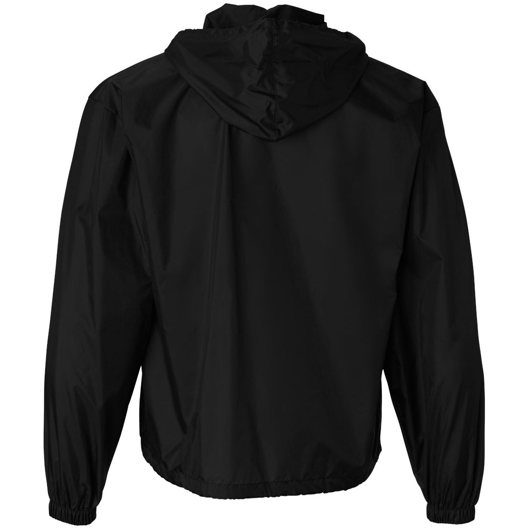 Black Packable Jacket - Augusta Sportswear - Water Resistant