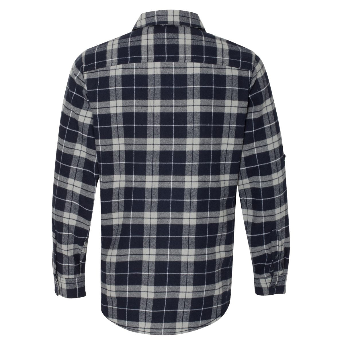 Black/Grey Flannel Shirt - Burnside - Stylish Design