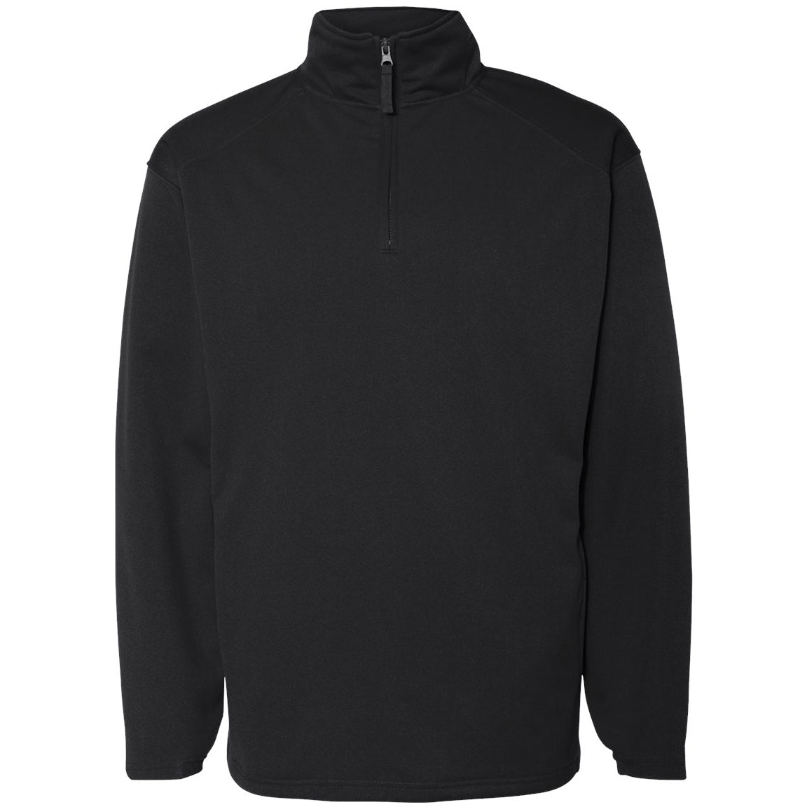 Black Sweatshirts - Badger Sport - Fleece Quarter-Zip