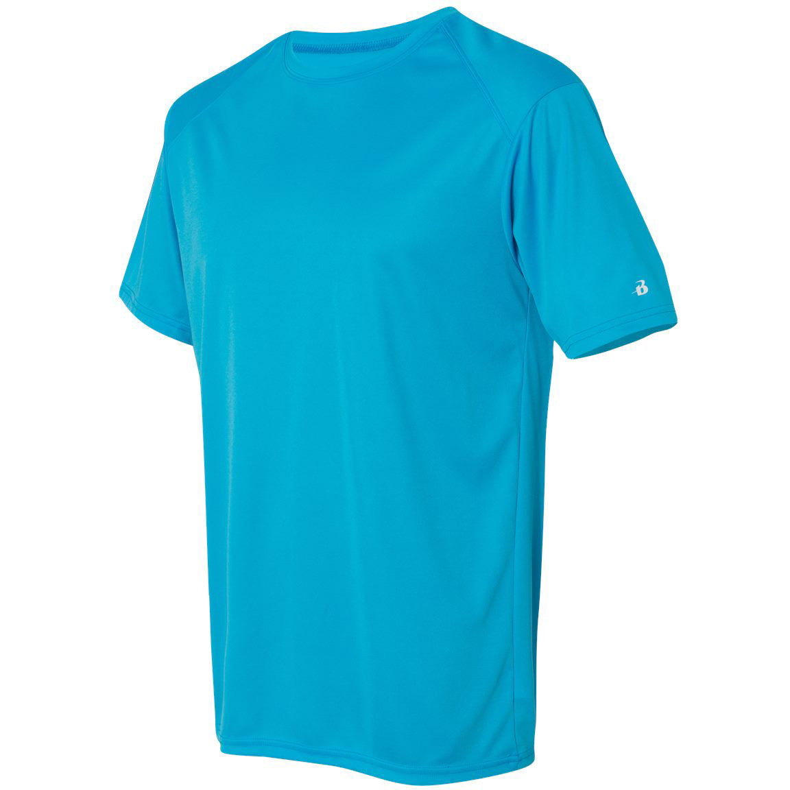 White T-Shirts - Badger Sport - Performance Fabric