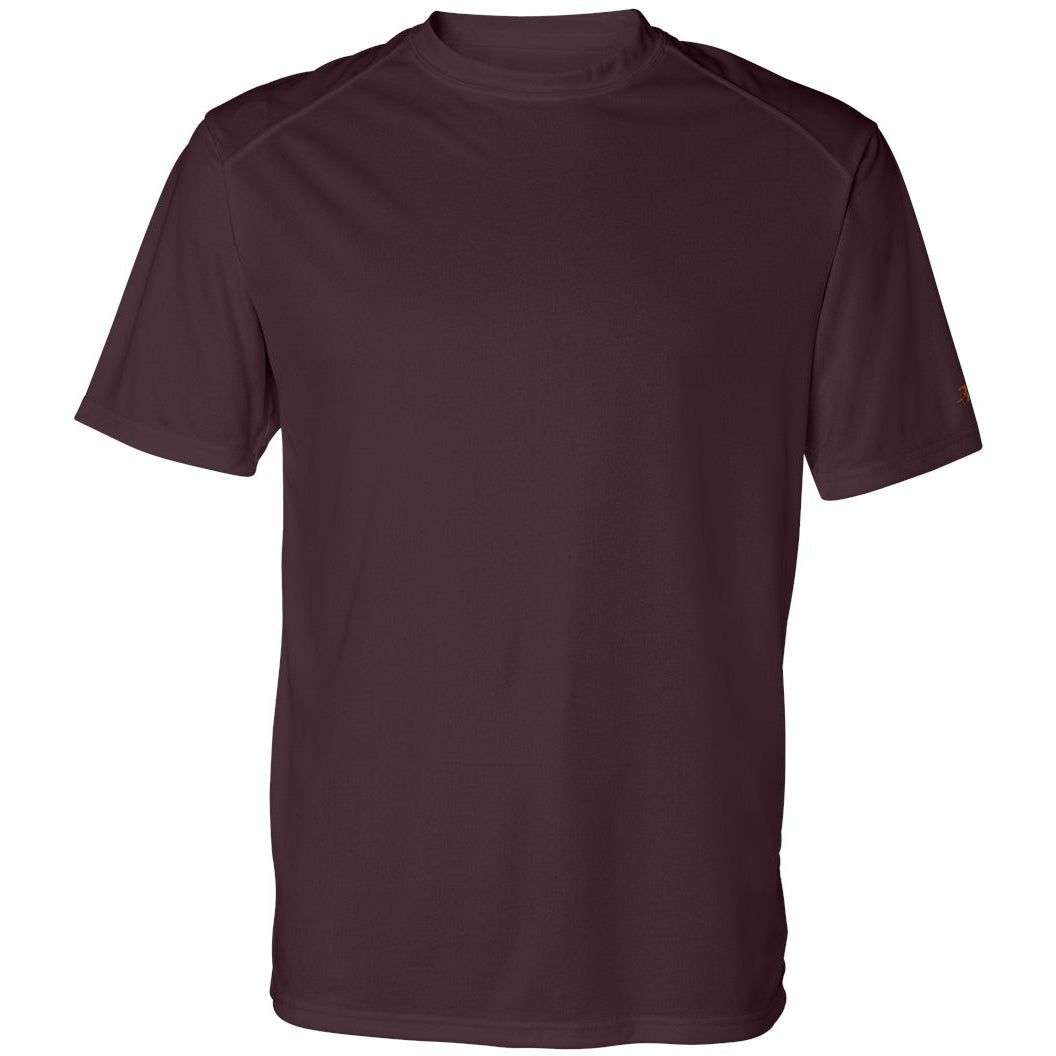 White T-Shirts - Badger Sport - Performance Fabric