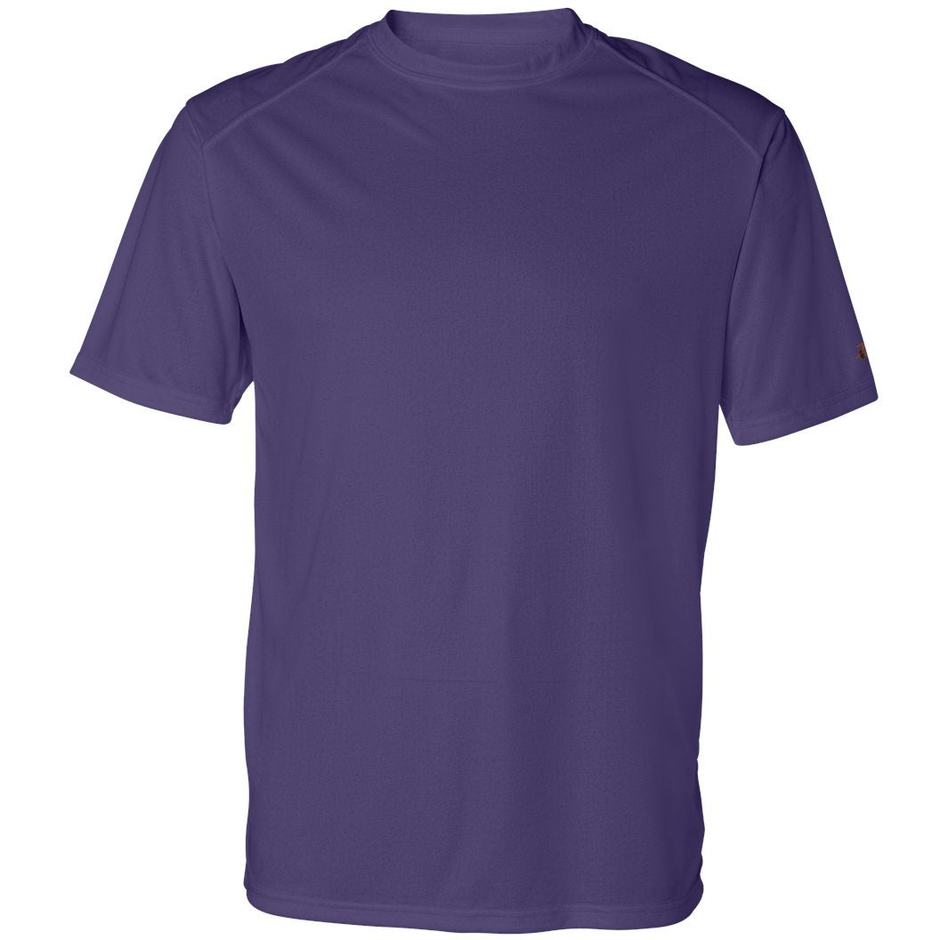 White T-Shirts - Badger Sport - Performance Fabric