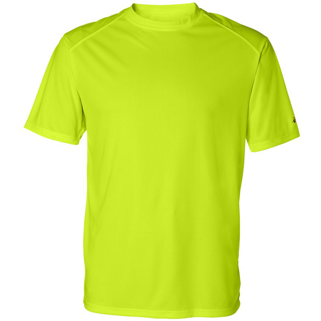 White T-Shirts - Badger Sport - Performance Fabric