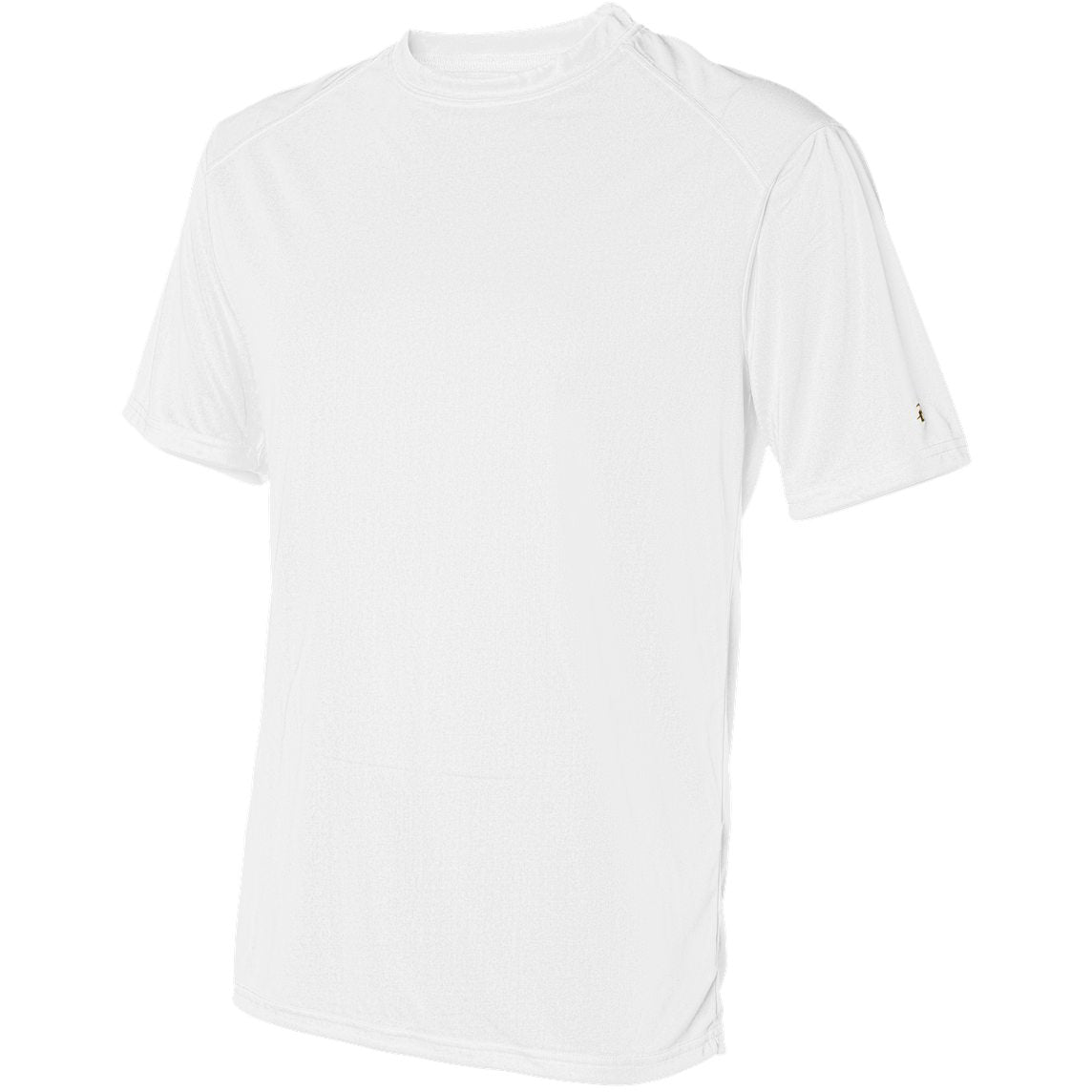 White T-Shirts - Badger Sport - Performance Fabric